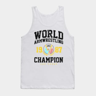 1987 World Armwrestling Champion (Variant) Tank Top